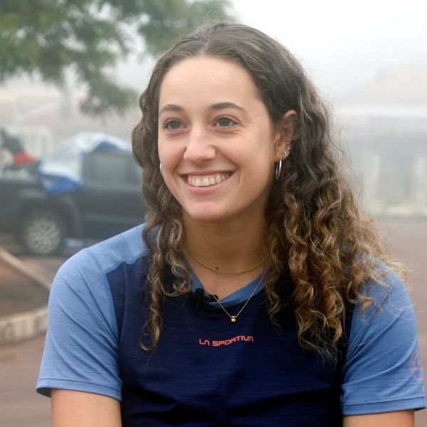 Aida Torres, escaladora de bloque