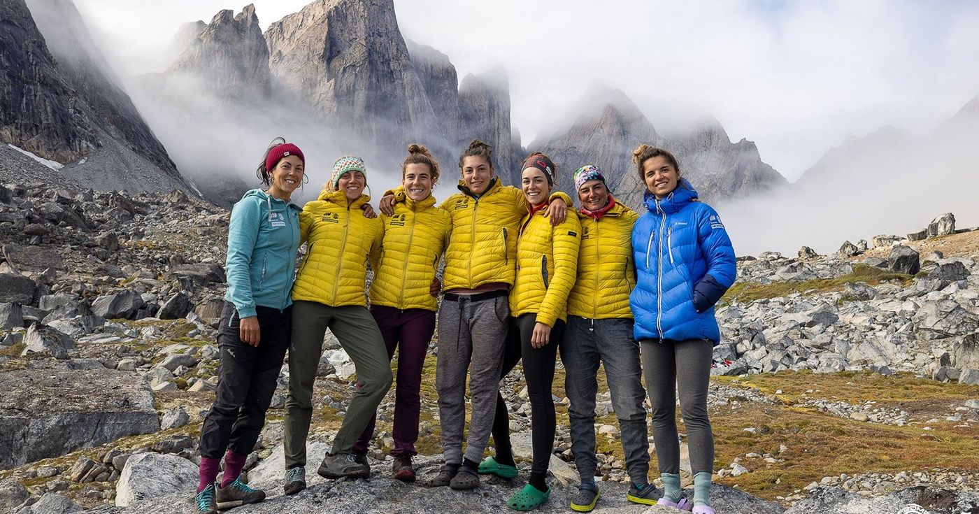 Equipo de la expedición a Groenlandia