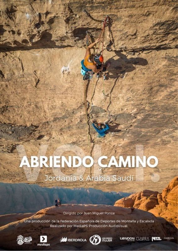 Cartel del documental Abriendo Camino Vol. 1, Jordania y Arabia