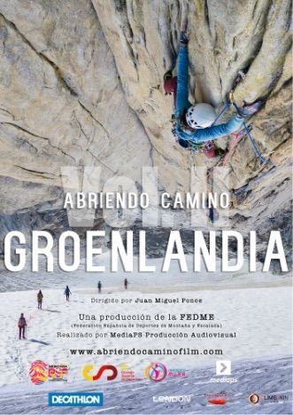 Cartel del documental Abriendo Camino Vol. 2, Expedición Groenlandia