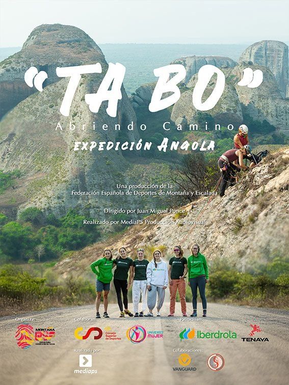 Cartel del documental TA BO. Abriendo Camino Vol. 3, Expedición Angola