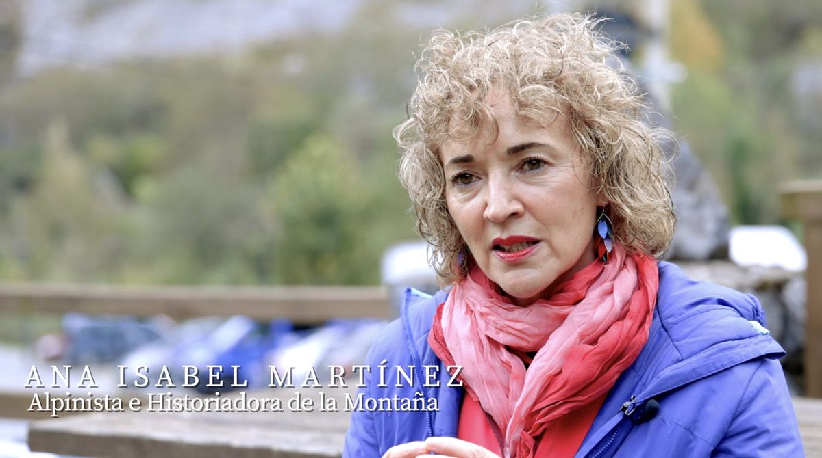 Ana Isabel Martínez, alpinista e historiadora de la montaña